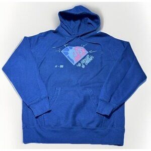 RARE NBA 75 Anniversary Greg Yuna No Pressure No Diamonds Black Hoodie LARGE